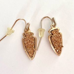 Kendra Scott Rose Gold Drop Earrings